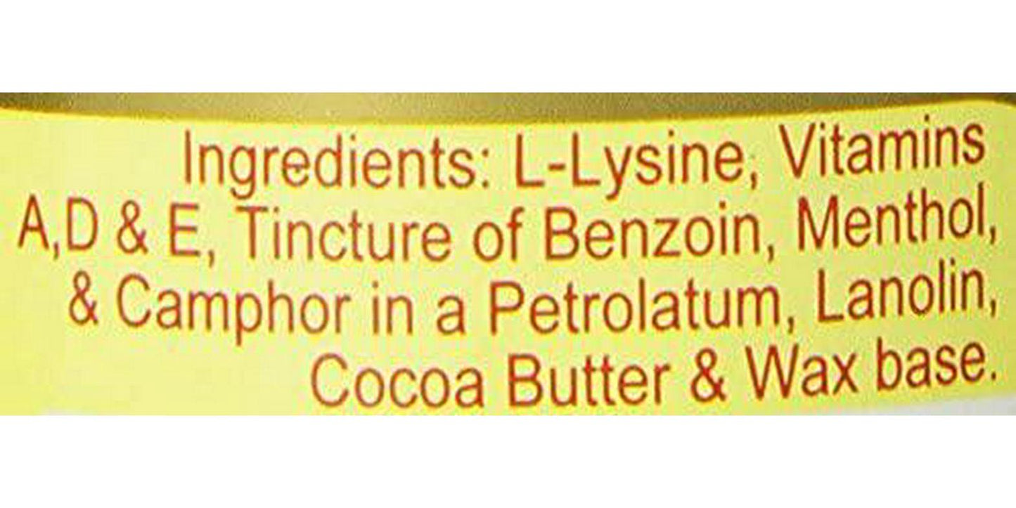 Basic Organics L-Lysine Lip Ointment, 0.875 oz