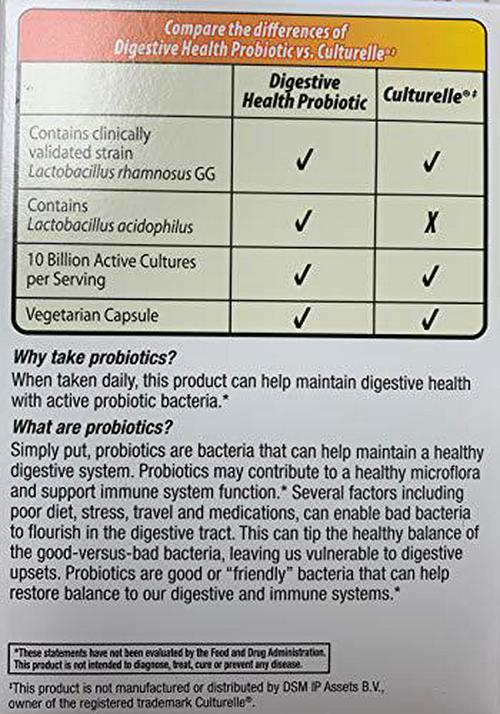 Berkley Jensen Daily Care Digestive Health Probiotic, 80 Capsules