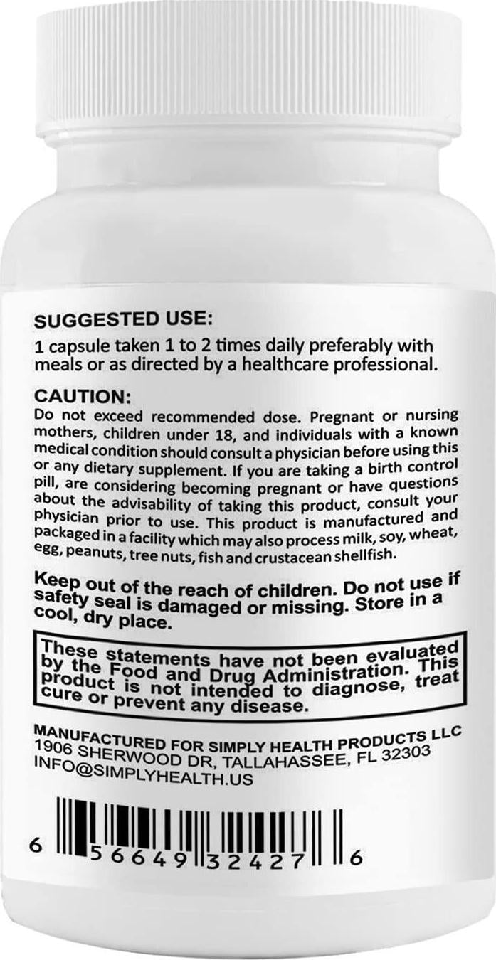 Best Kidney Health Supplement. Premium Kidney Formula with Organic Cranberry Extract, Supports Healthy Kidneys, Bladder and Urinary Tract and Safe Detox