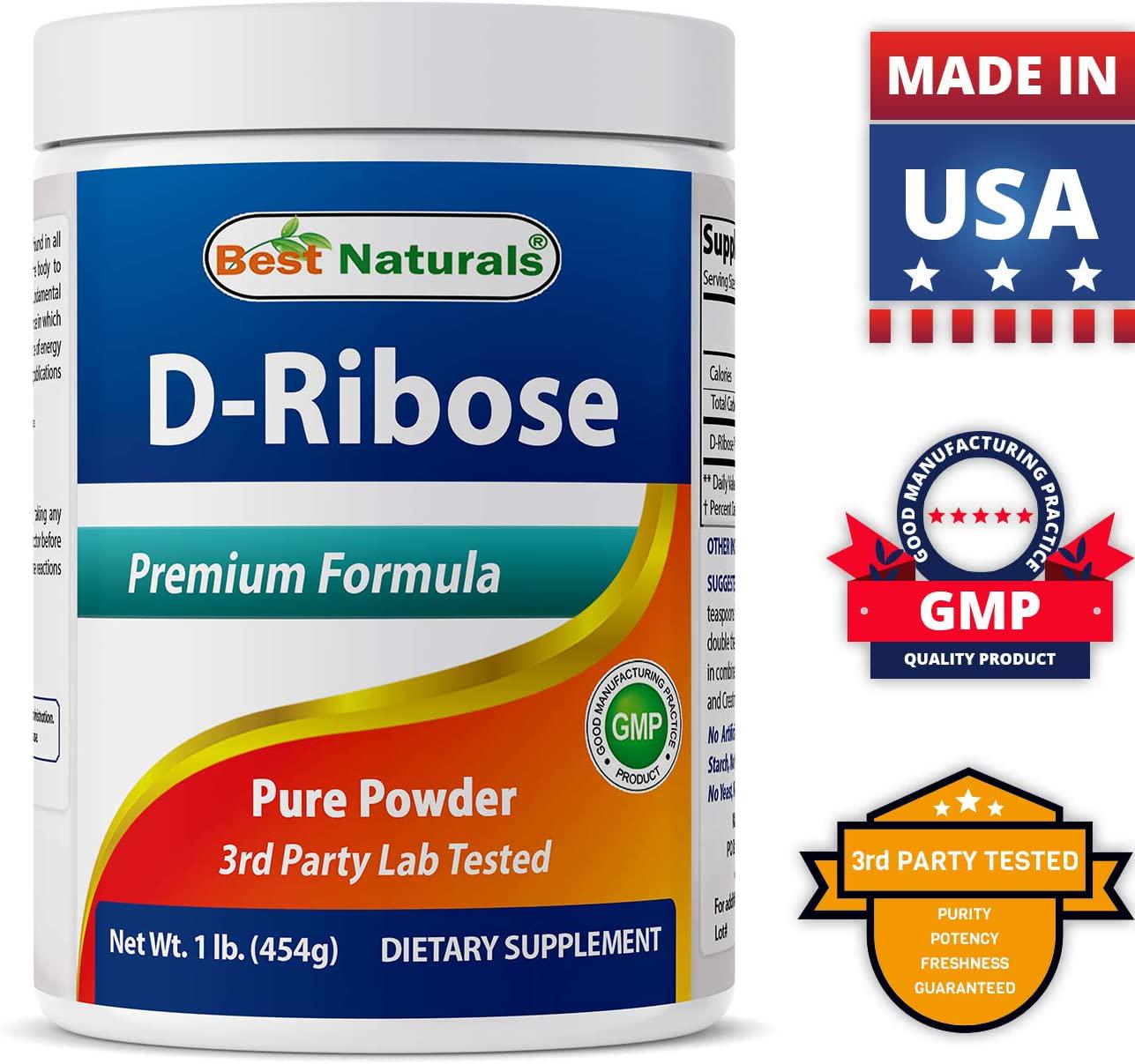 Best Naturals D-Ribose Powder 1 Pound