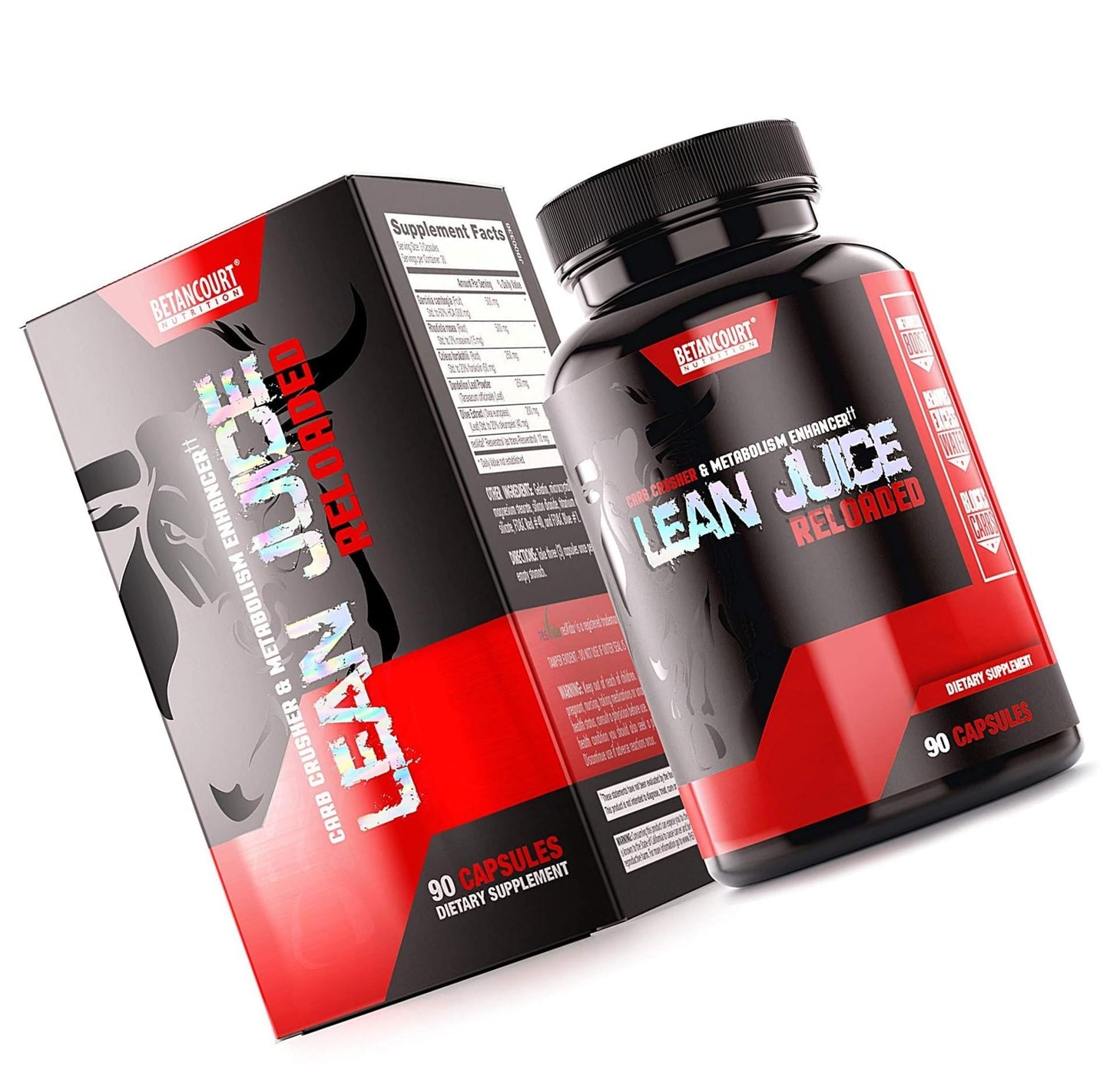 Betancourt Nutrition Lean Juice, Stimulant Free, 90 capsules 90 Grams
