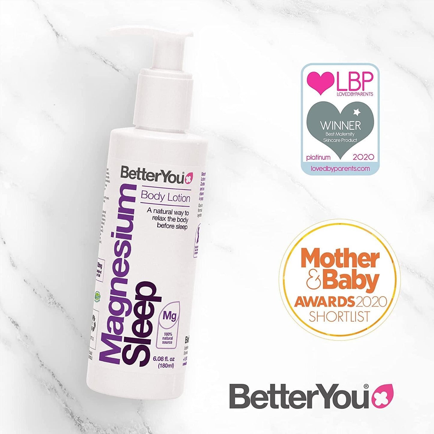 BetterYou Magnesium Sleep Lotion 180ml (94518)