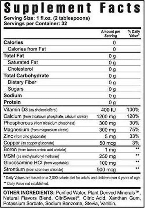 Beyond Osteo-fx Liquid, Tropical Vanilla - 32 Oz by Youngevity