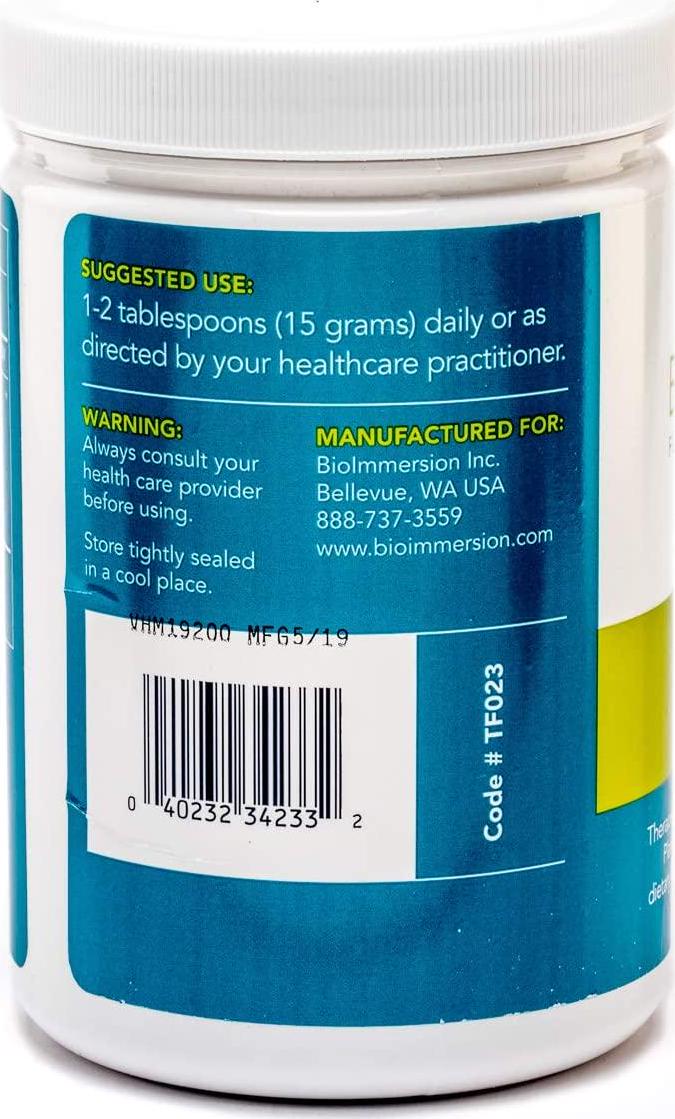 BioImmersion - Be Regular - Gluten Free Fiber to Promote Regular Bowel Habit - 300 Grams