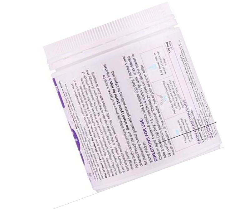 BioIsland Lysine Starter for Kids 150G