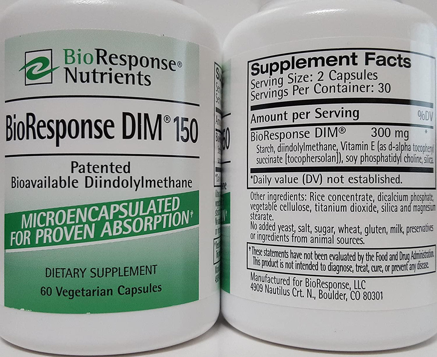 BioResponse DIM - 150 mg (180 capsules)