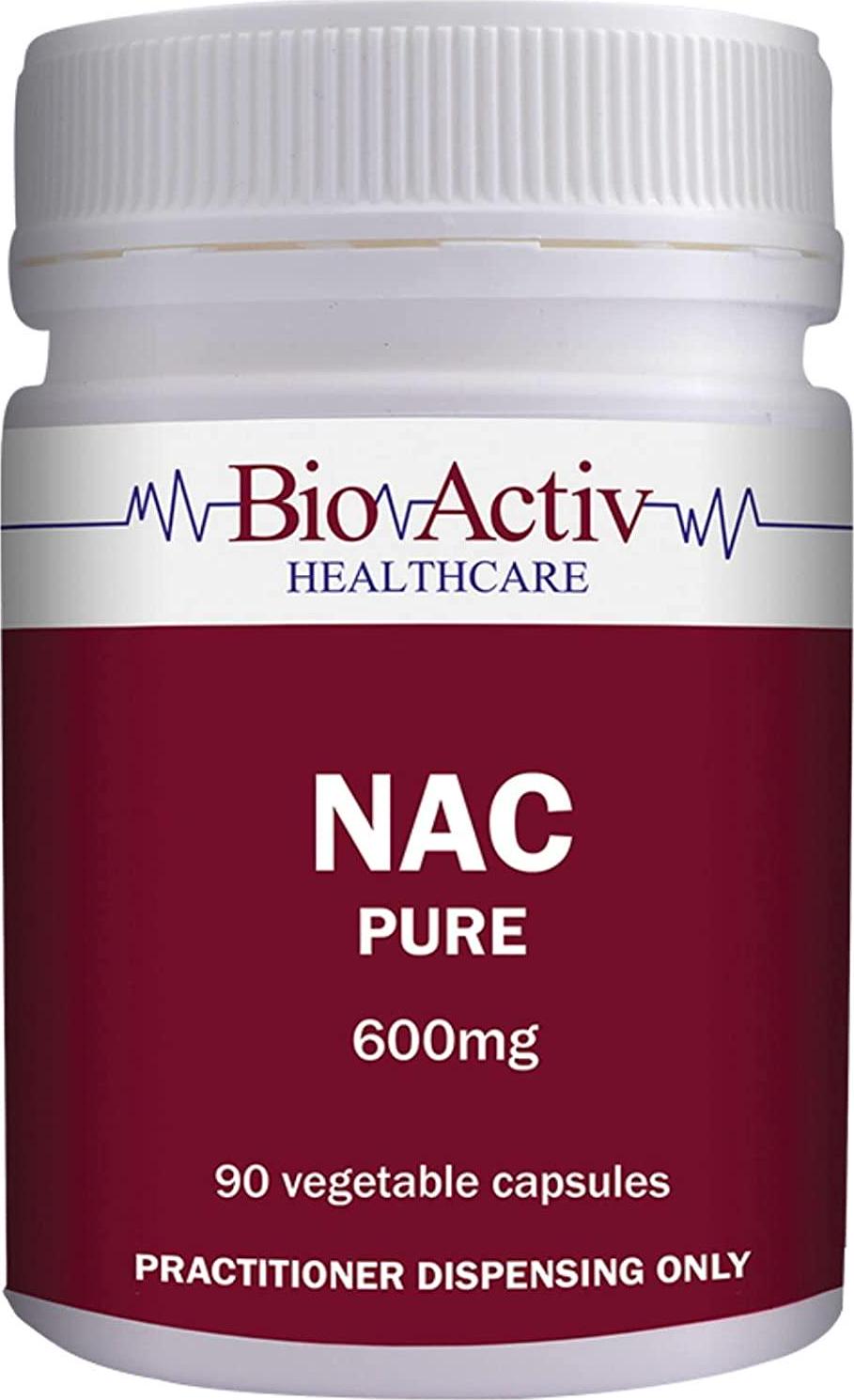 Bio Activ Healthcare NAC Pure 600mg 90 Capsules