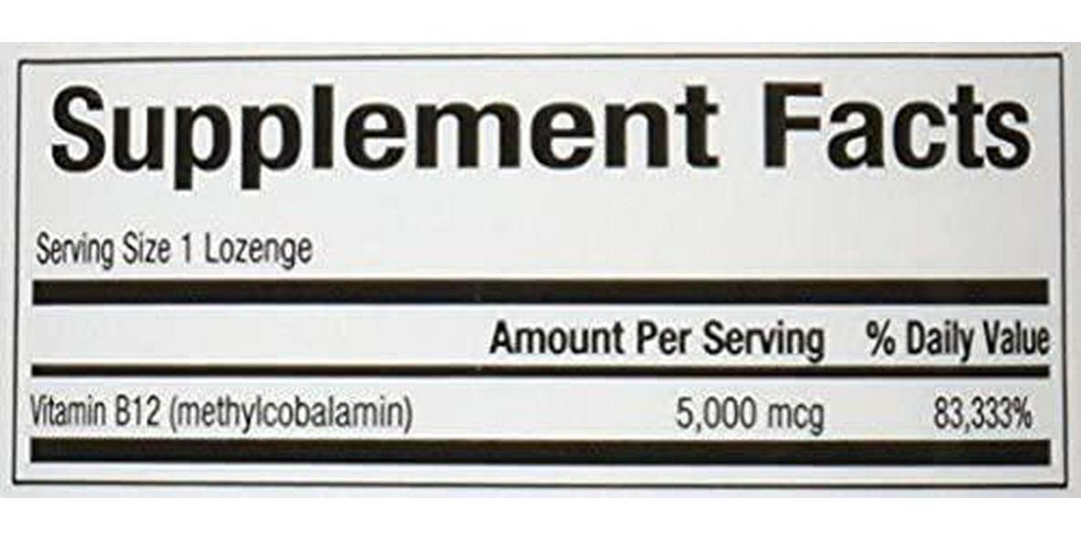 Bioclinic Naturals - B12 Methylcobalamin 5000 mcg 60 loz
