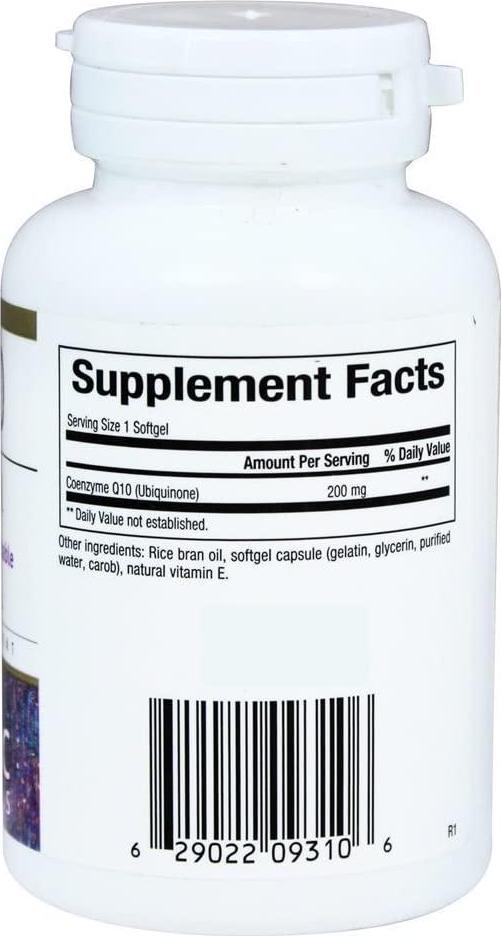 Bioclinic Naturals CoQ10 200 mg 30 gels