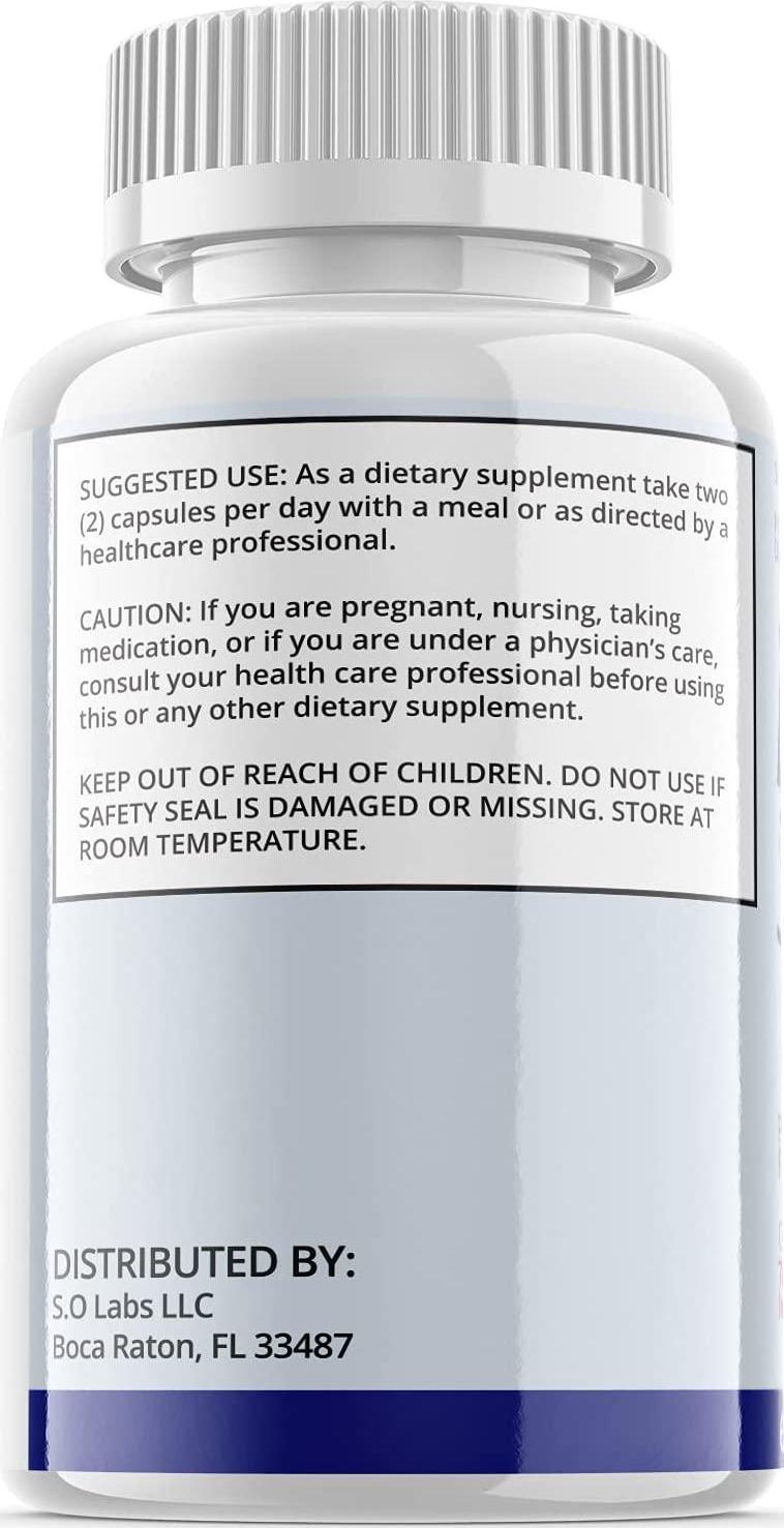 Biosoothe Pro Neuropathy Treatment Capsule for Nerve Pain Repair Pills Bio Soothe Premium Formula Supplement Alpha Fix Neeve (5 Pack)