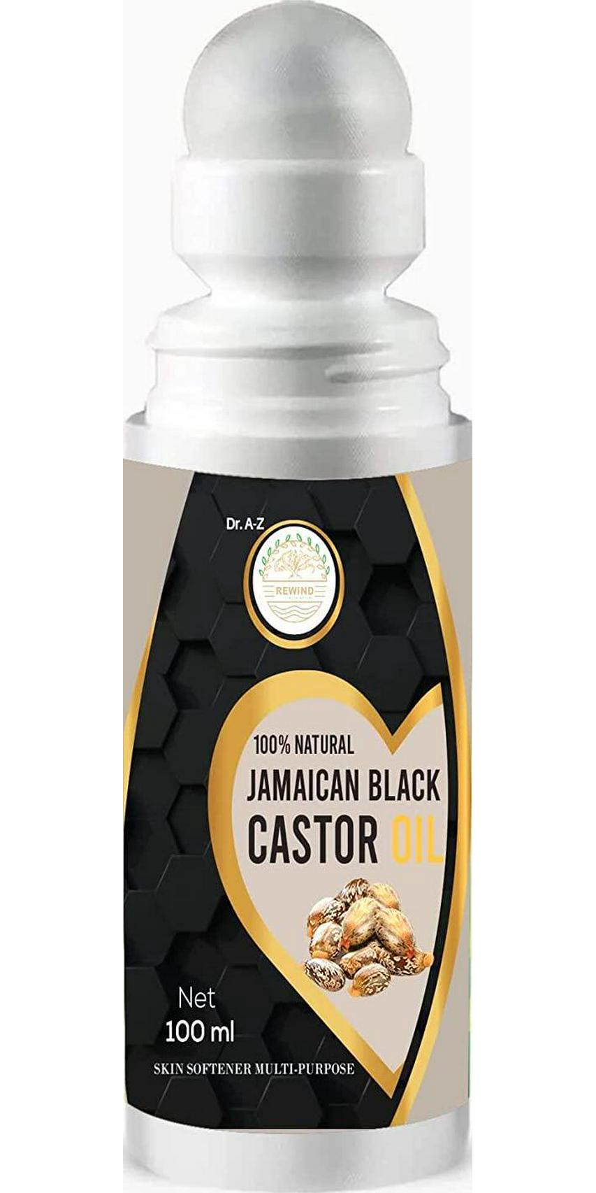 Black Jamaican Castor Oil Pack Kit Compress Body Oil For Women Sauna Wrap Heating Liver Detox, Constipation, Anti Cellulite, Stretch Marks, Post Partum, Sauna Heat Detox Wrap (Oil Included)