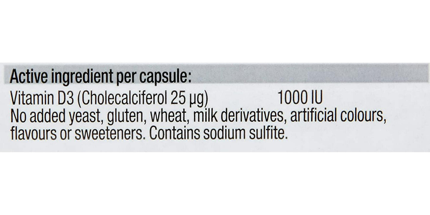 Blackmores Vitamin D3 1000IU (200 Capsules)