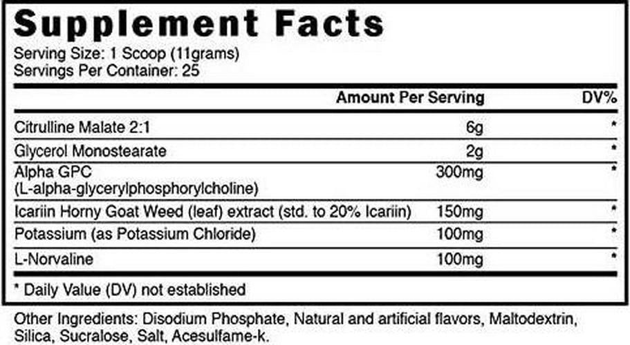 Blackstone Labs Hype Reloaded Pre-Workout Powder - Cool Lime, Cool Lime 275 grams