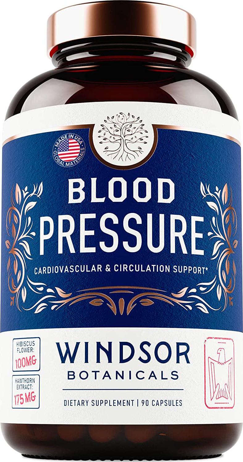 Blood Pressure Support Supplement Capsules