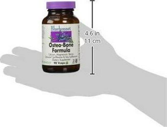 BlueBonnet Osteo-Bone Formula Vegetarian Capsules, 90 Count