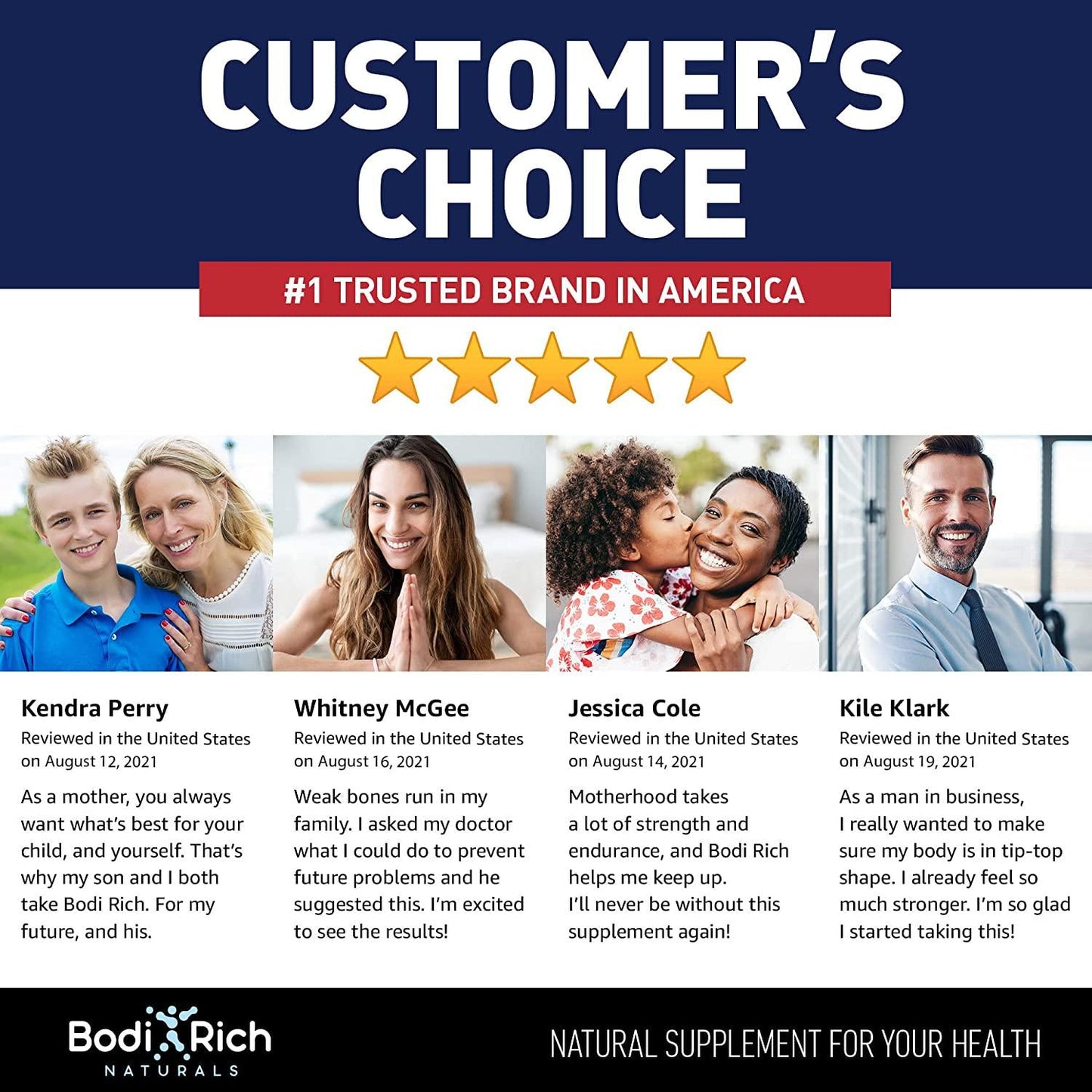 Bodirich Height Growth Maximizer - Natural Height Increase Pills - Made in USA - Growth Pills with Calcium for Bone Strength - Grow Taller Supplement for Bone Density and Joint Support - 60caps