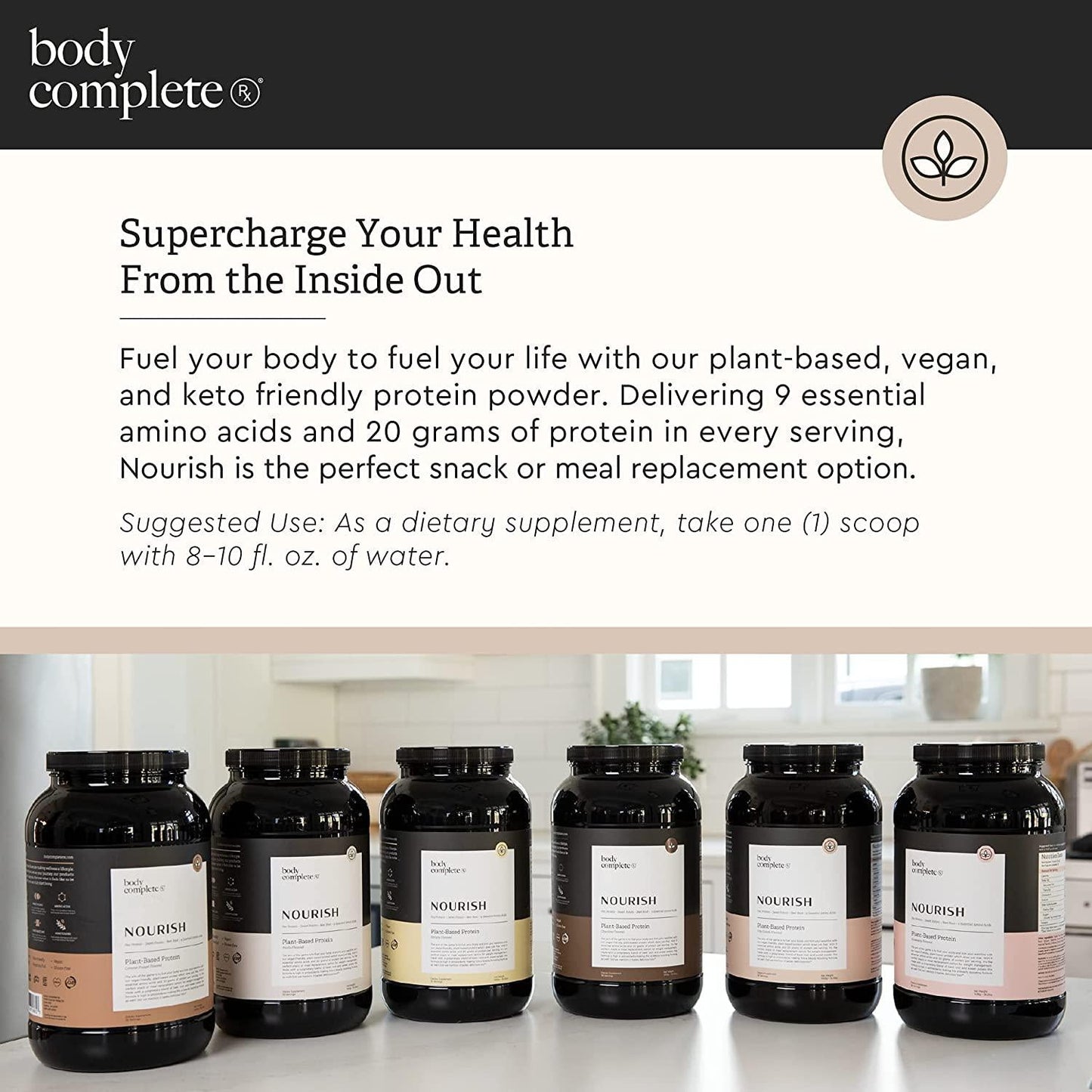 Body Complete Rx - Nourish - Protein (Pina Colada, 30 Servings)