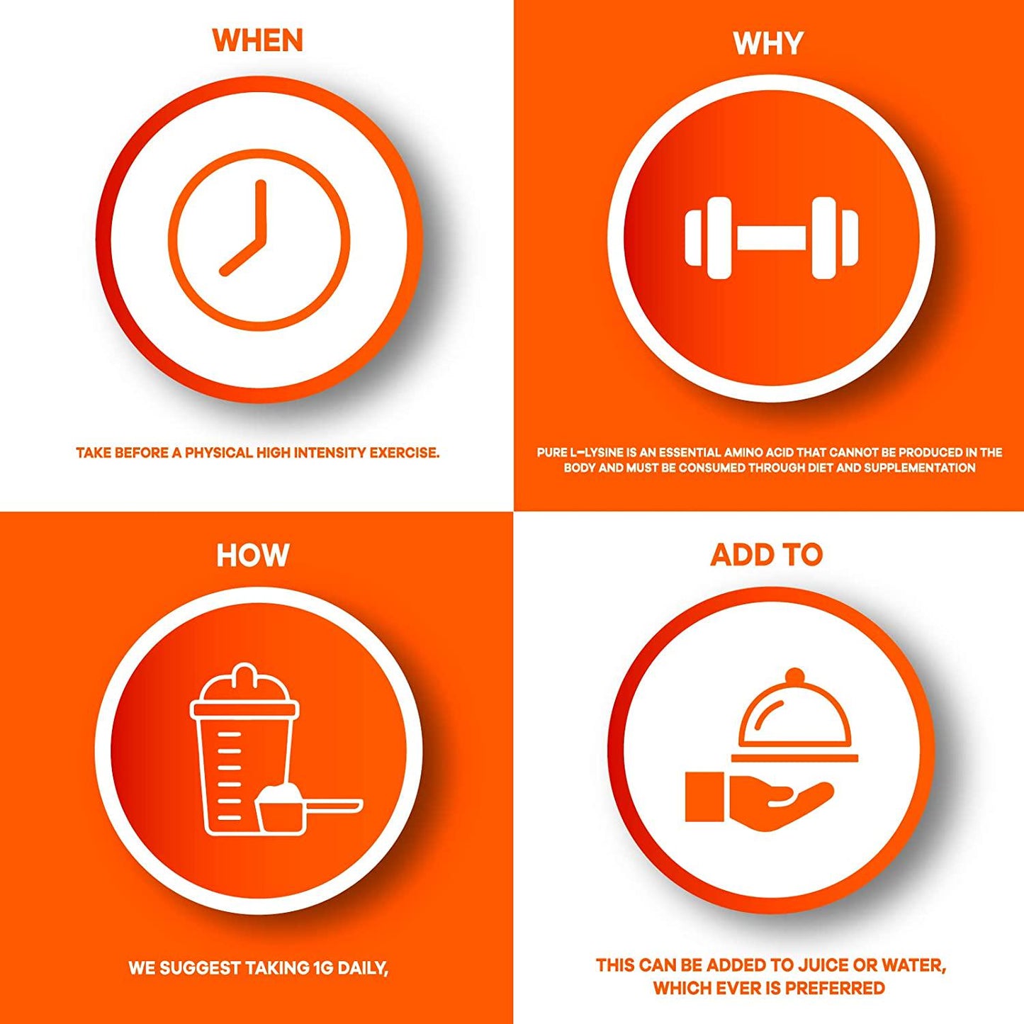 Bodybuilding Warehouse PURE L-Lysine Powder - Collagen Boost and Joint Support - Unflavoured 500g