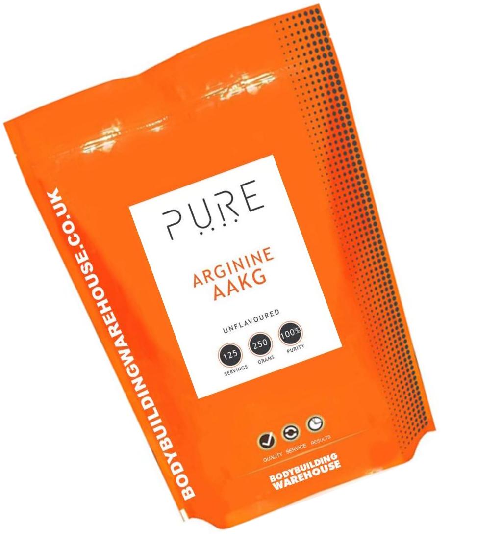 Bodybuilding Warehouse Pure Arginine Alpha Ketoglutarate (AAKG) Unflavoured 250 g