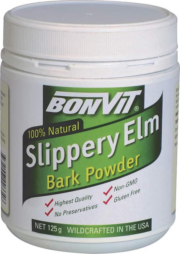 Bonvit 100% Natural Slippery Elm Bark Powder 125g