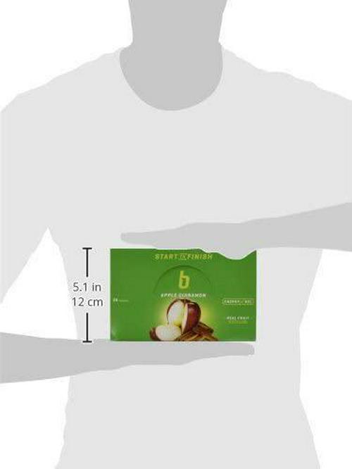 Boom Nutrition - Carb Boom Energy Gel - Fruit-Flavored Energy Gels - Workout Gel - Energy Gel for Cycling - Running Gel - Natural Energy Gel - Apple Cinnamon (24 Pack)