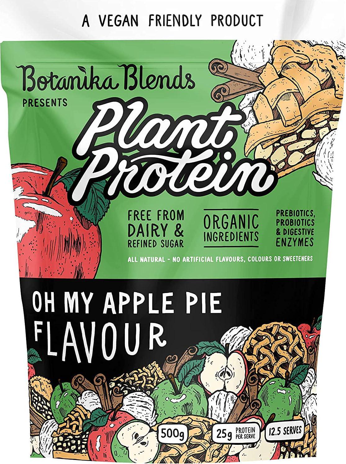 Botanika Blends Plant Protein Oh My Apple Pie, Cream, 500 Grams