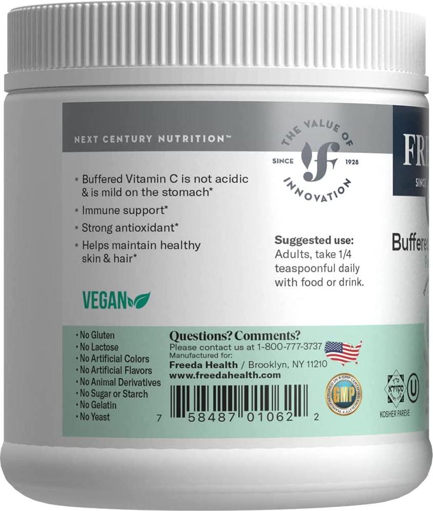 Buffered Vitamin C Powder - 8 Ounces