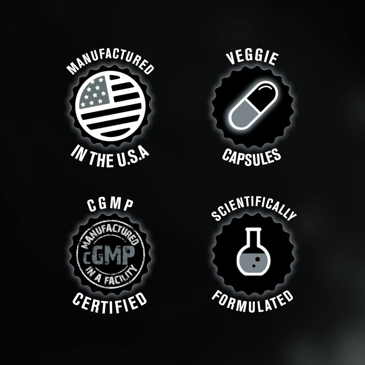 Build-XT Muscle Builder - Daily Muscle Building Supplement for Muscle Growth and Strength | Featuring Powerful Ingredients Peak02 and elevATP - 60 Veggie Pills