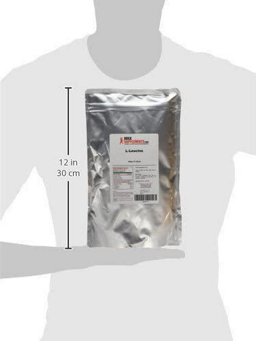 BulkSupplements.com L-Leucine - Amino Acids Supplement - BCAA Supplement - Amino Acid Nutritional Supplements - Amino Acid Powder - BCAAs Amino Acids Powder - L Leucine Powder (500 Grams - 1.1 lbs)