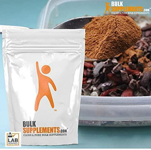 BulkSupplements.com Cocoa Extract Powder - Polyphenols Supplement - Cocoa Powder - Brain Health Supplements - Circulation Supplements - Memory Vitamins Brain For Women (250 Grams - 8.8 oz)