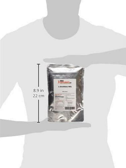 BulkSupplements.com L-Ornithine HCl Powder - Amino Acids Supplement - Lung Support - Amino Acids Soy Free - Amino Acid Supplements - Clear Lung (250 Grams - 8.8 oz)