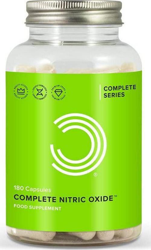 Bulk Complete Nitric Oxide Capsules, Pre Workout, Pack of 180, Packaging May Vary