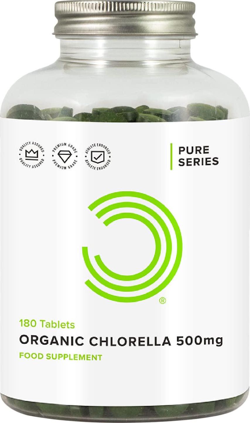 Bulk Organic Chlorella Tablets, 500mg, Pack of 180, Packaging May Vary
