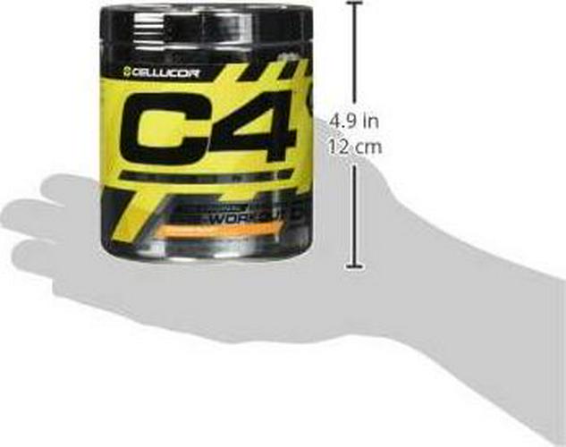 C4 Original Pre Workout Powder Orange Burst | Vitamin C for Immune Support | Sugar Free Preworkout Energy for Men and Women | 150mg Caffeine + Beta Alanine + Creatine | 60 Servings