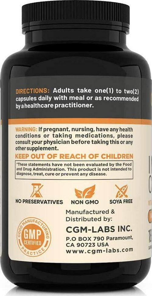 CGM Labs - Once A Day Immune Complex - Vitamin C 900mg, Vitamin D3 2500IU, Zinc 25mg in Single Serving - 180 Capsules