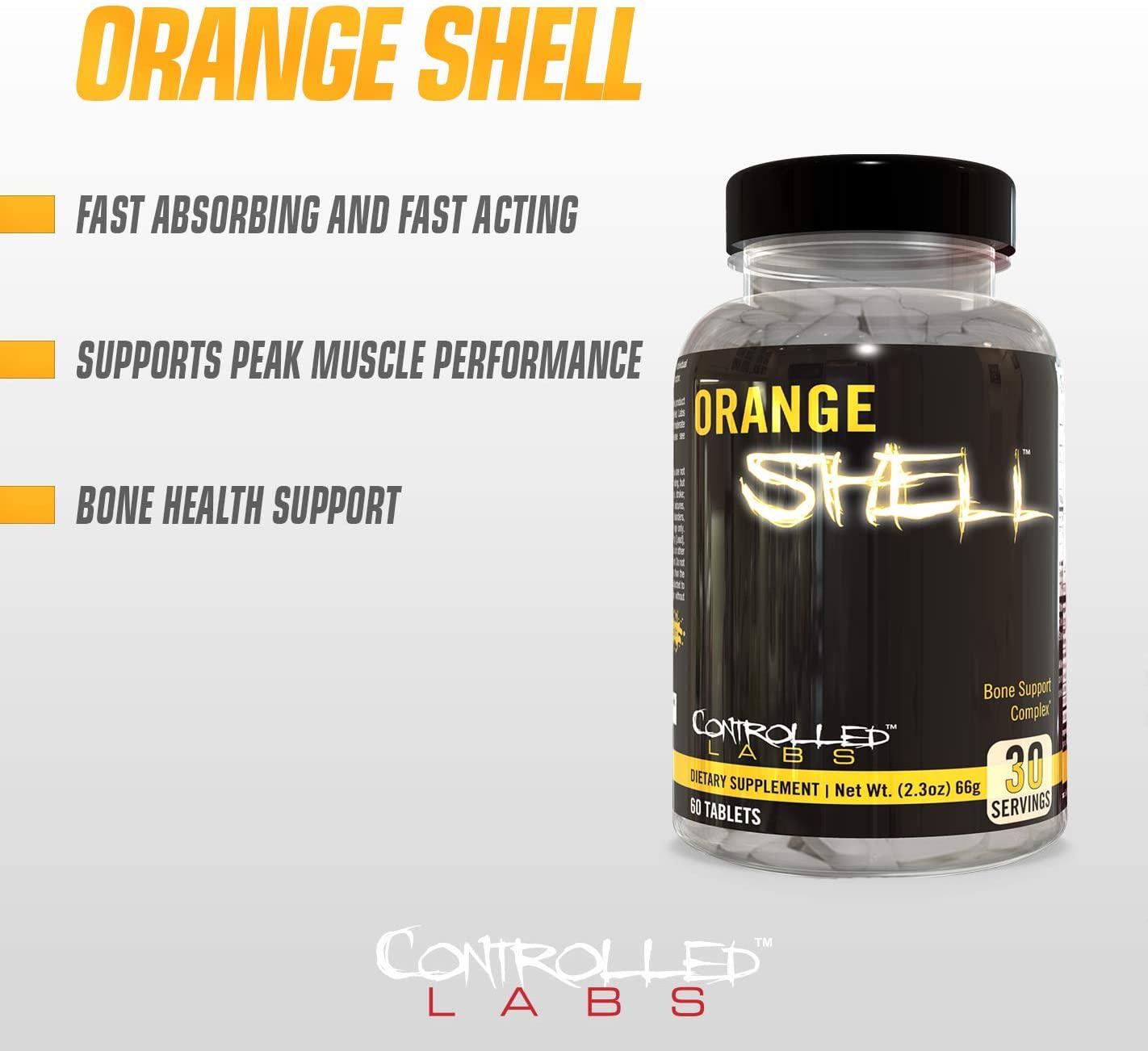 CONTROLLED LABS Orange Shell Capsules, 90-Count