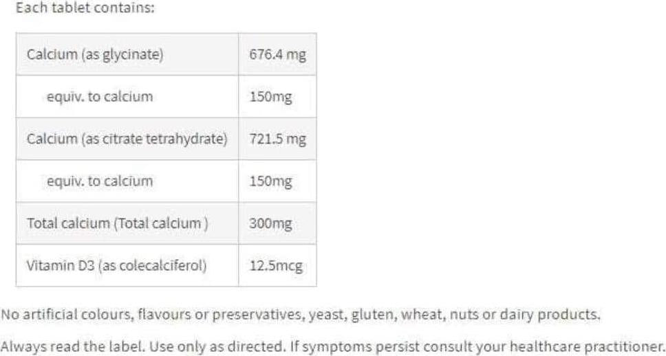 Calcium Advanced 60 Tablets by Fusion Health - Size: 60 Tablets