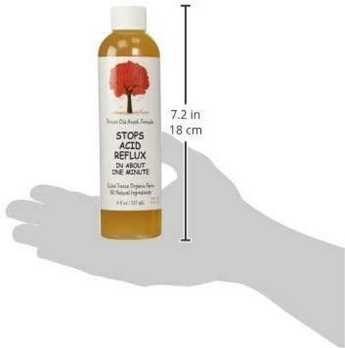 Caleb Treeze Organic Farms Stops Acid Reflux 8oz - Pack of 2