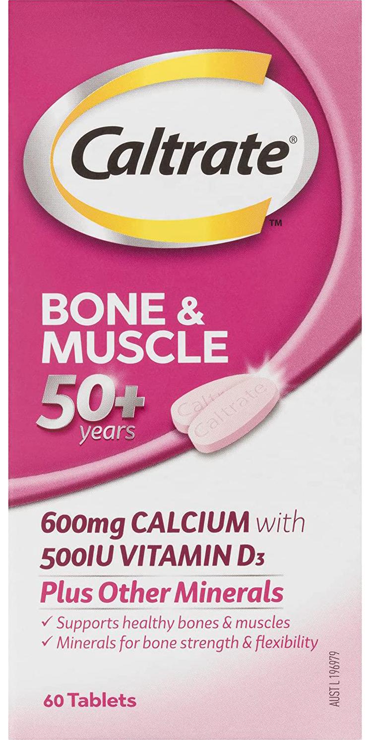 Caltrate Bone and Muscle Tablets, Multi 60 count, Pack of 60