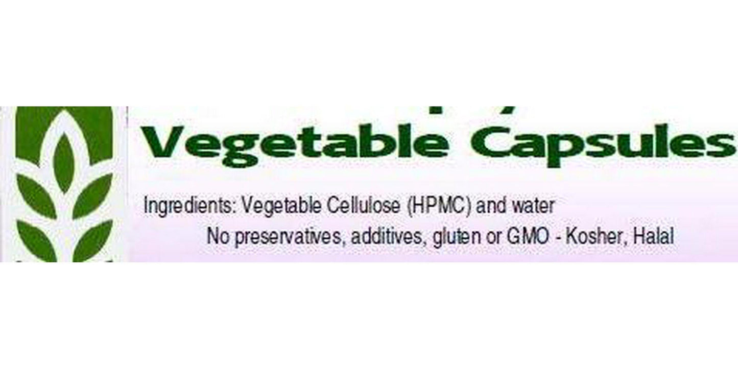 Capsule Connection 500 Bulk Wholesale Empty Vegetable Capsules, 0 Size Vegan and Vegetarian
