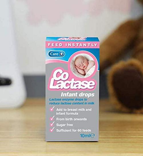 Care Co-Lactase Infant Drops, Lactase Drops Sugar Free - 10 ml