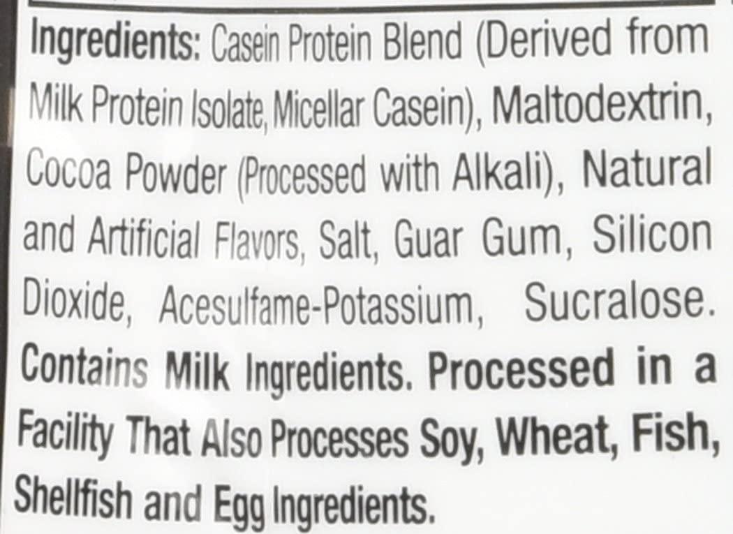Casein Protein Powder | Six Star Elite Casein Protein Powder | Slow-Digesting Micellar Casein Protein Powder for Muscle Gain | Triple Chocolate Protein Powder, 2 lbs (26 Servings) (Package May Vary)