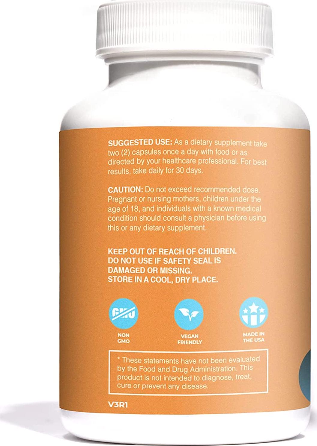 Checkable Medical Ashwagandha Supplements - Naturally Supports Improvement for Mood, Immune Health, Memory, and Focus - 1310 mg of Organic Ashwagandha and Black Pepper