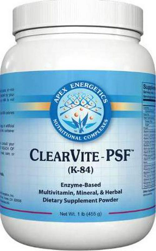 Clearvite-PSF (Vanilla Pea Protein) K-84 By Apex Energetics