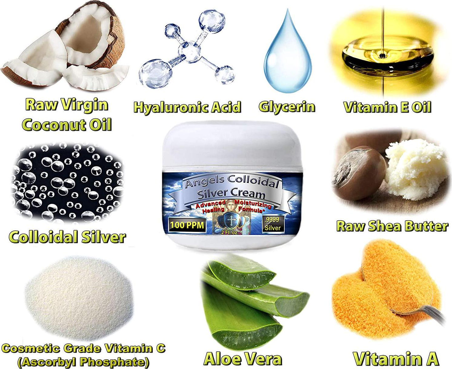 Colloidal Silver Cream 2-oz