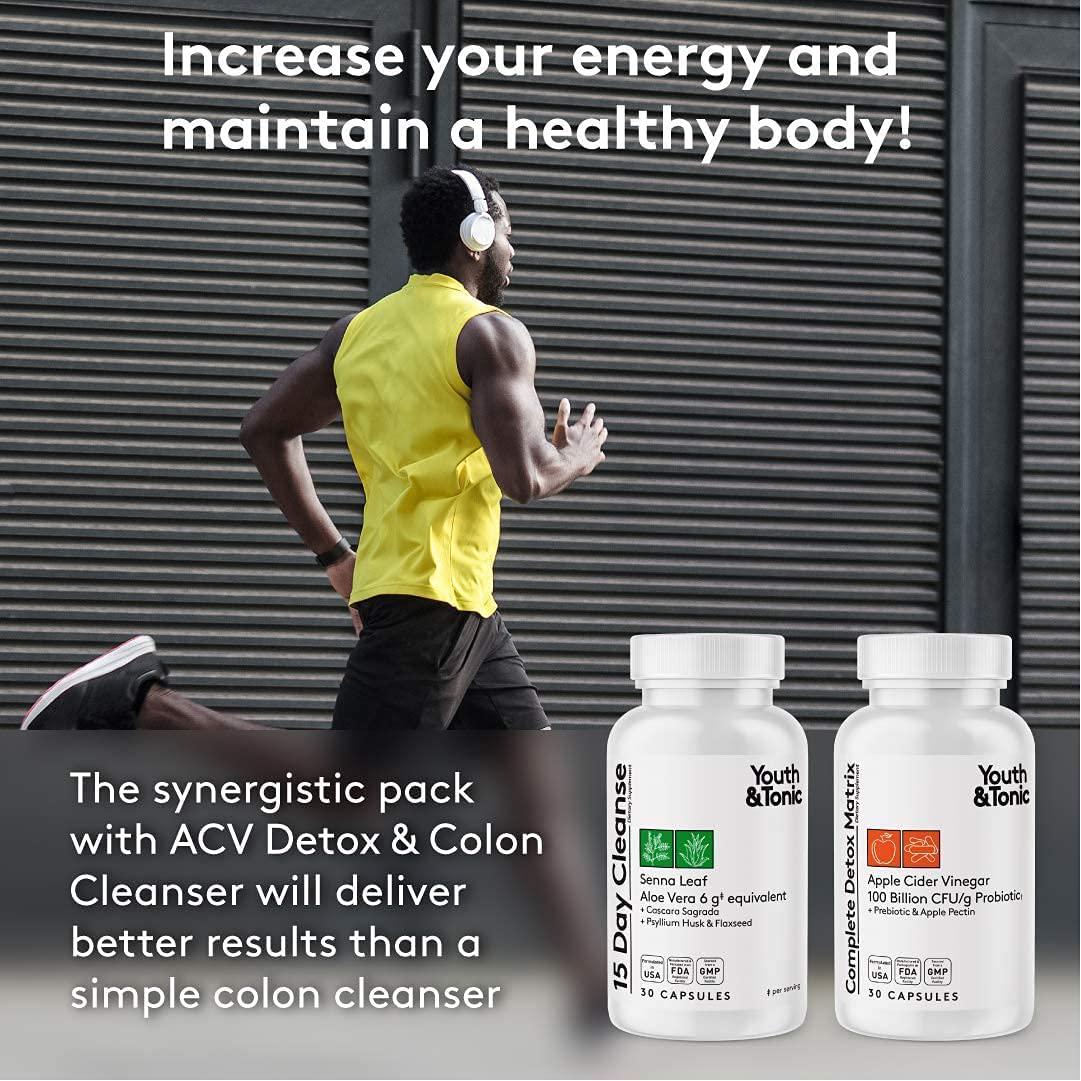 Colon Cleanser and Detox for Waste Loss and Thinner Waistline. More Than Just a Cleanse