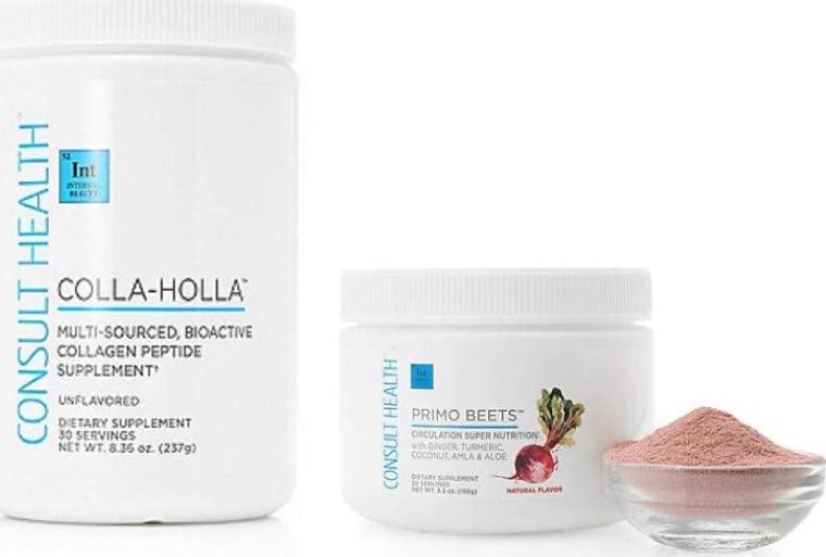 Consult Health Colla Holla and Primo Beets Cocktail Set (Strawberry Lemonade, Set)