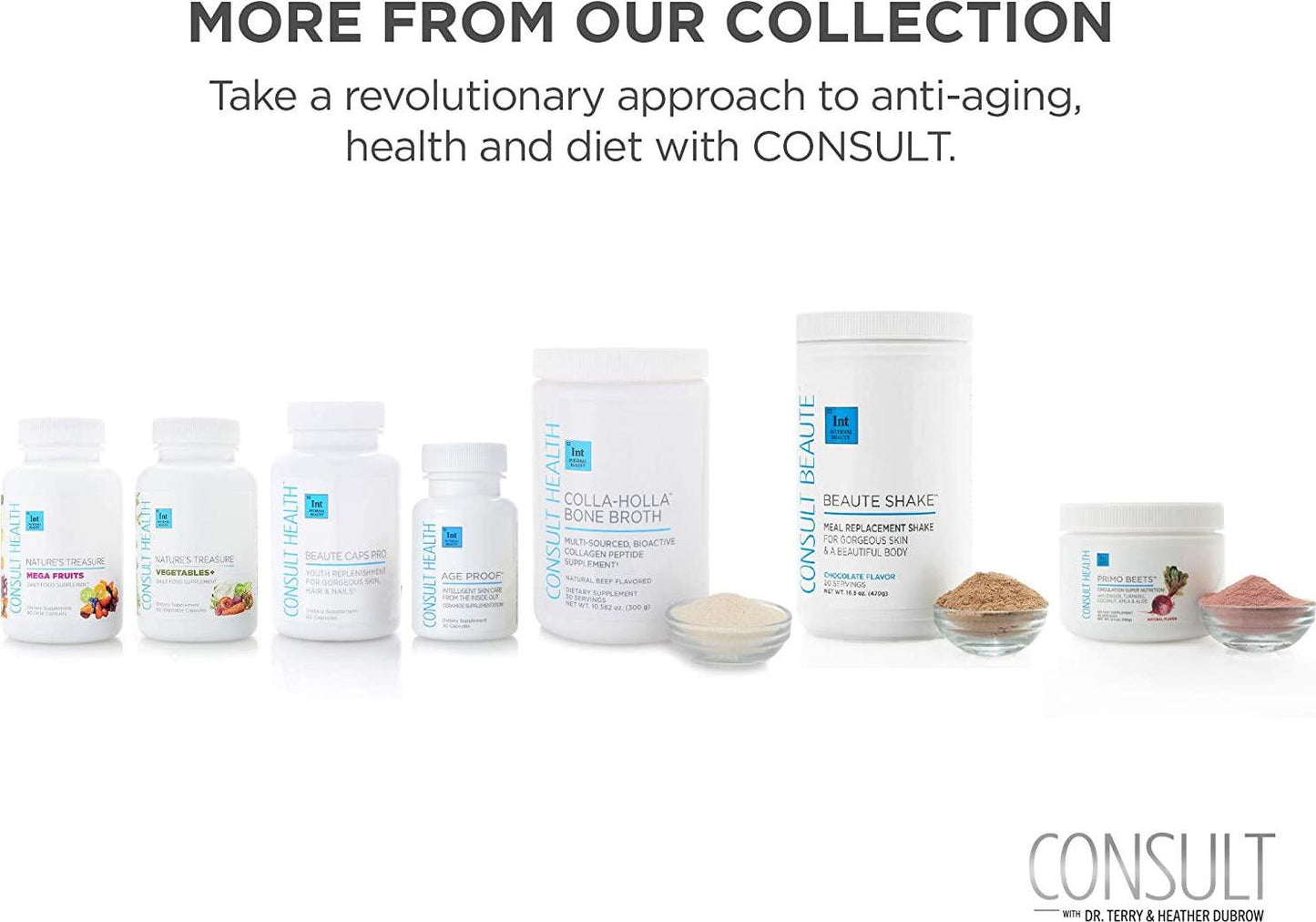 Consult Health Colla-Holla Multi-Sourced, Bioactive Collagen Peptide Supplement