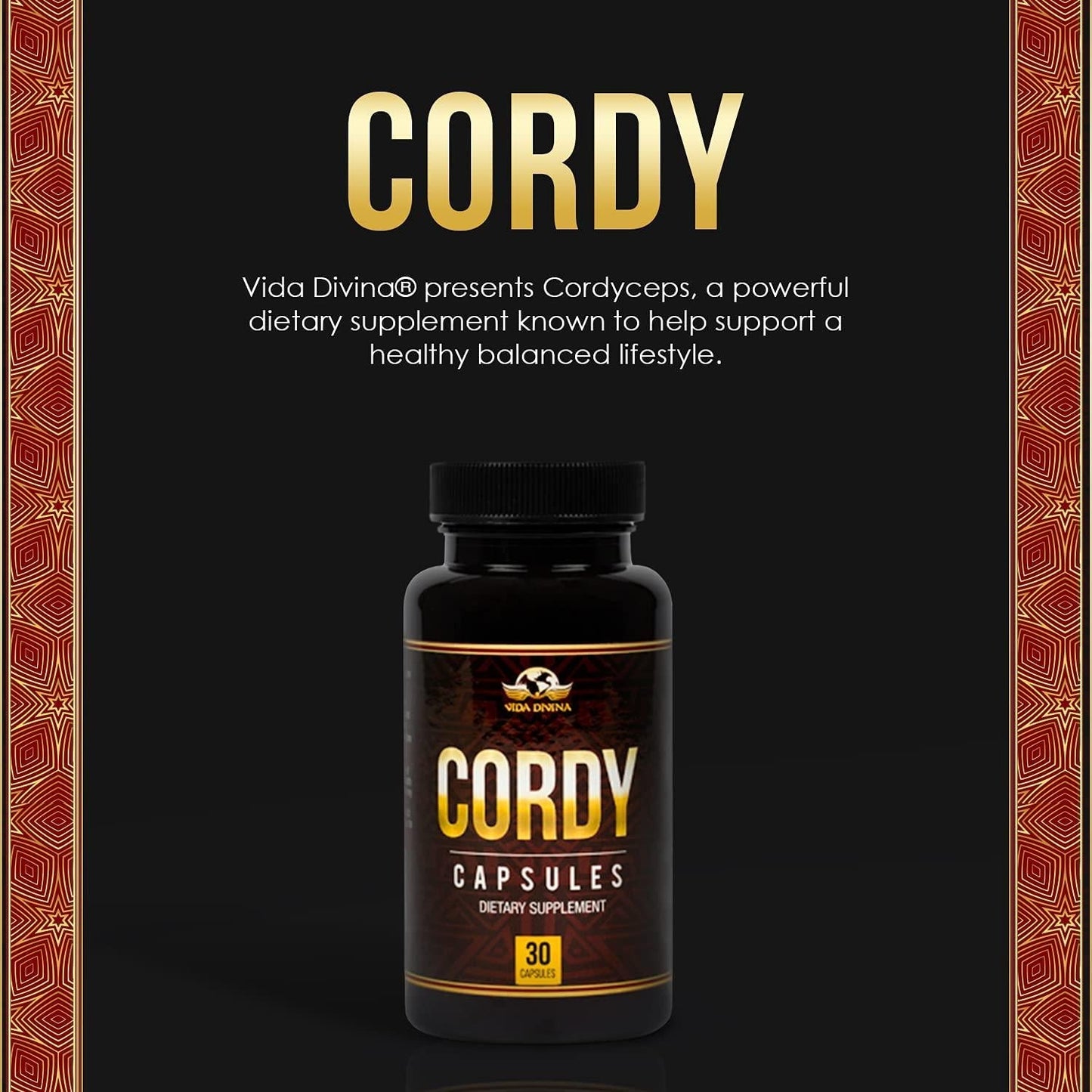 Cordyceps - Helps Promote a Healthy Immune System - Boost Energy - Anti-Aging