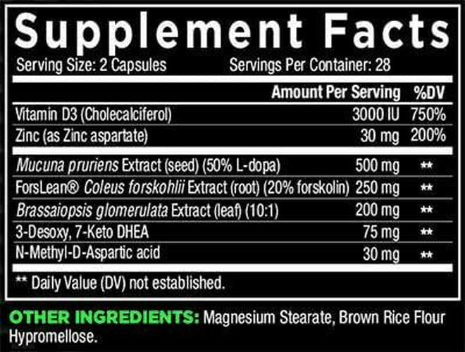 Core Nutritionals Alpha Dietary Supplement Capsules, 56 Count